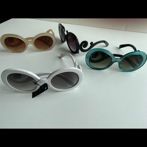 Fashion Baroque Scroll Sunglasses